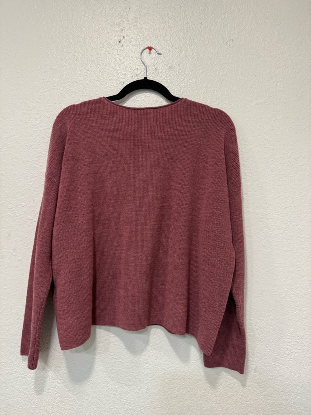 Eileen Fisher Merino Wool Sweater Crewneck Relaxed Fit Women’s Sz small - Picture 4 of 9